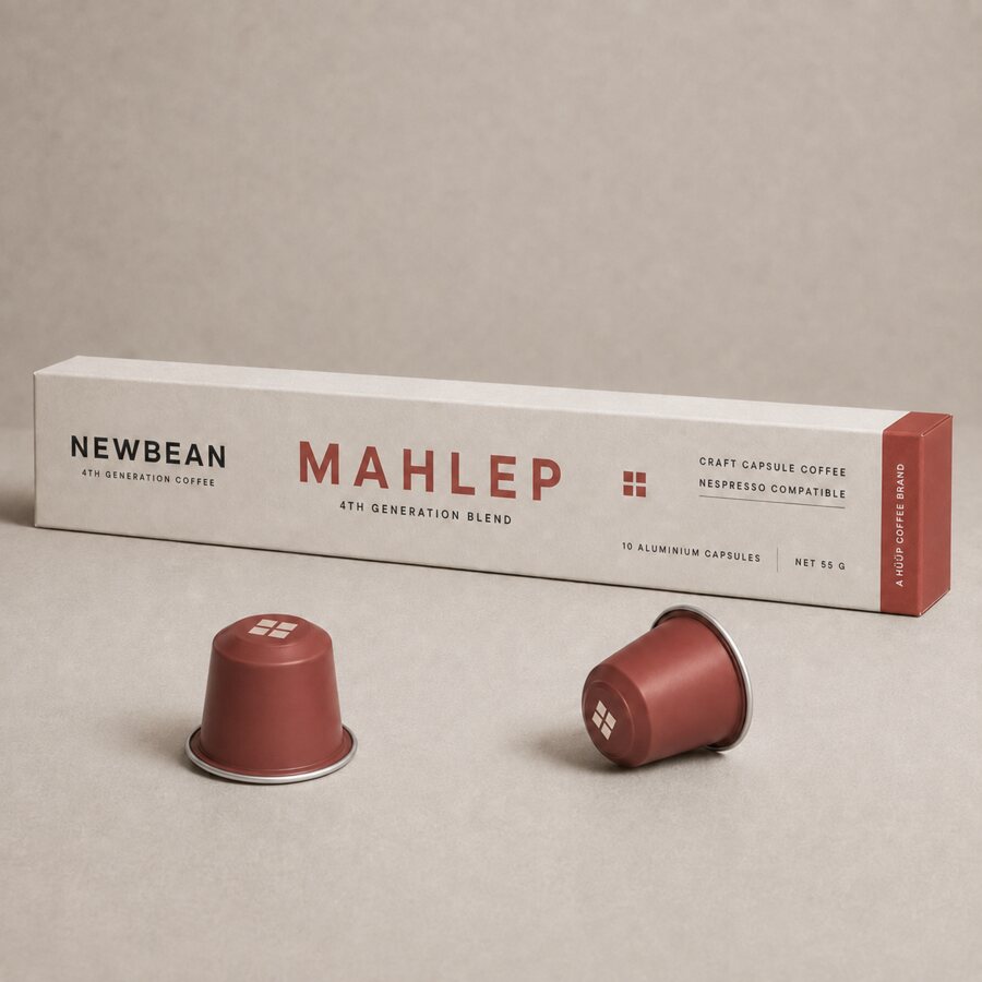 NEWBEAN Mahlep Kapsül Kahve paketi