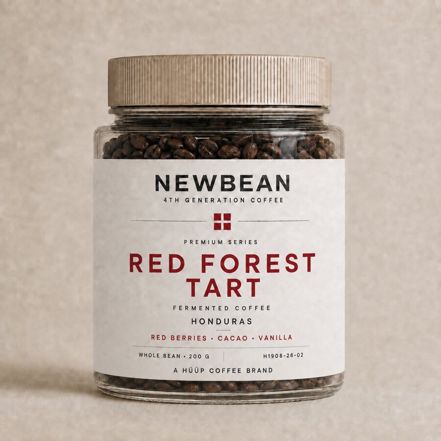 NEWBEAN Red Forest Tart Premium Kahve paketi